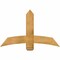 Ekena Millwork Bellingham Rough Sawn Timber Gable Bracket, Western Red Cedar, 48"W x 30"H x 6"D x 6"F, 15/12 Pitch GBW048X30X0606BEL00RWR - alternate 1